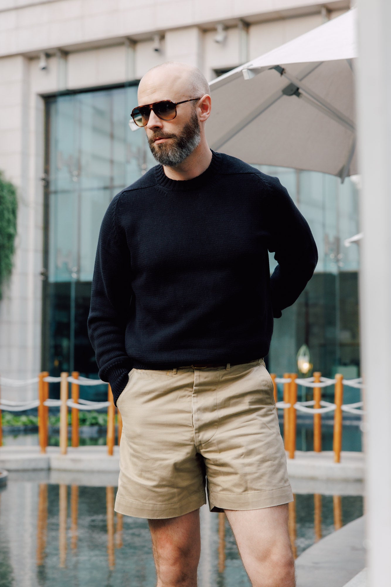 The Hand-Framed Cotton Sweater