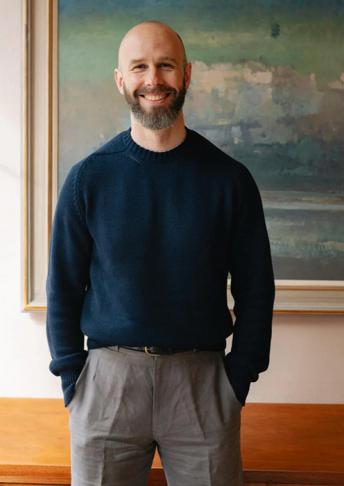 The Hand-Framed Cotton Sweater