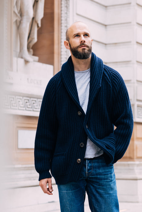 The Indulgent Shawl-Collar Cardigan