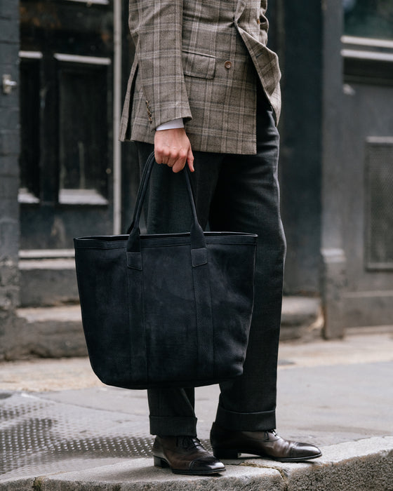 The nubuck tote