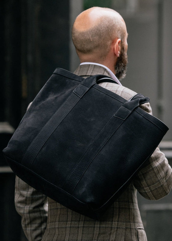 The nubuck tote