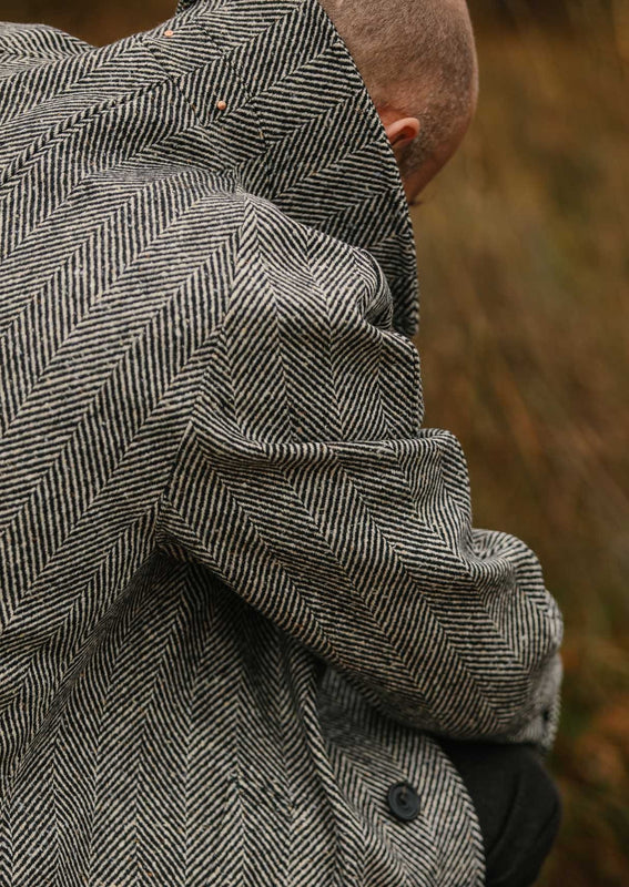 The Donegal Overcoat - Light Grey