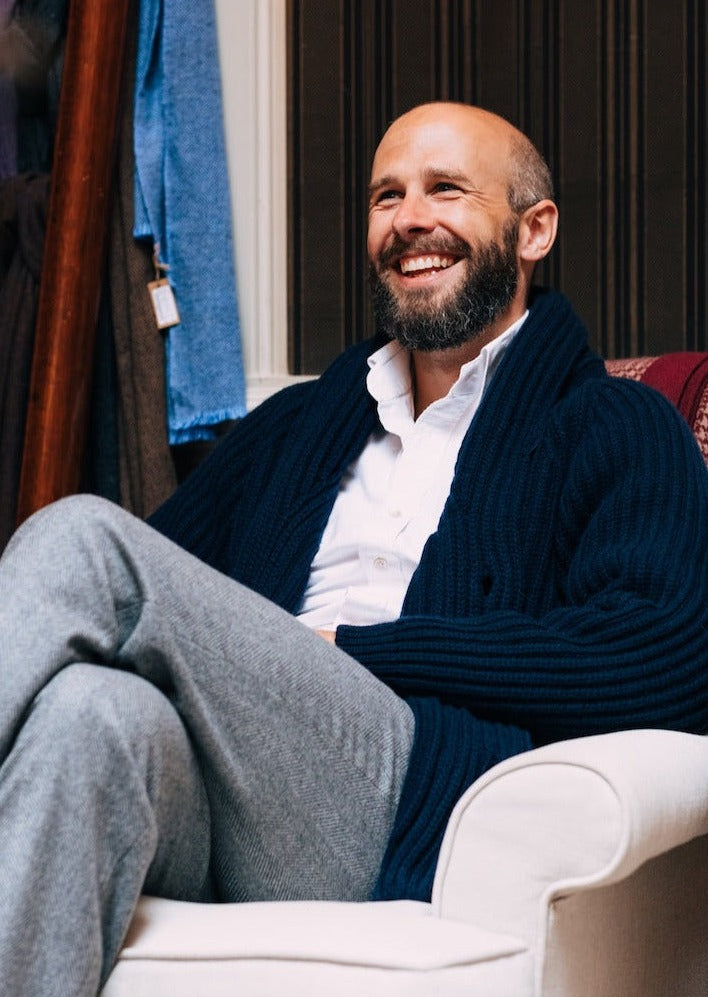 The Indulgent Shawl-Collar Cardigan
