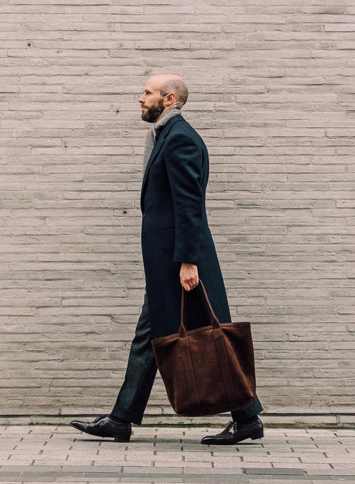 The nubuck tote