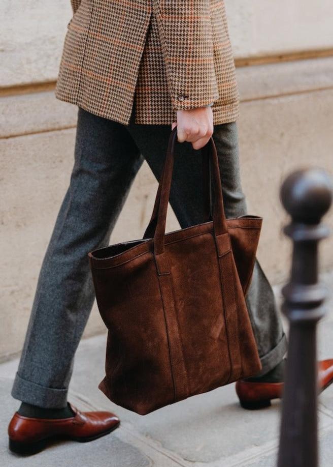 The nubuck tote