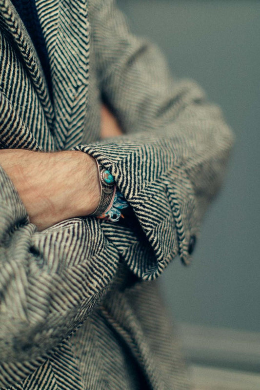 The Donegal Overcoat - Light Grey
