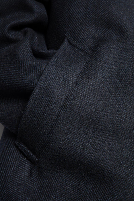 The Donegal Overcoat - Dark Navy