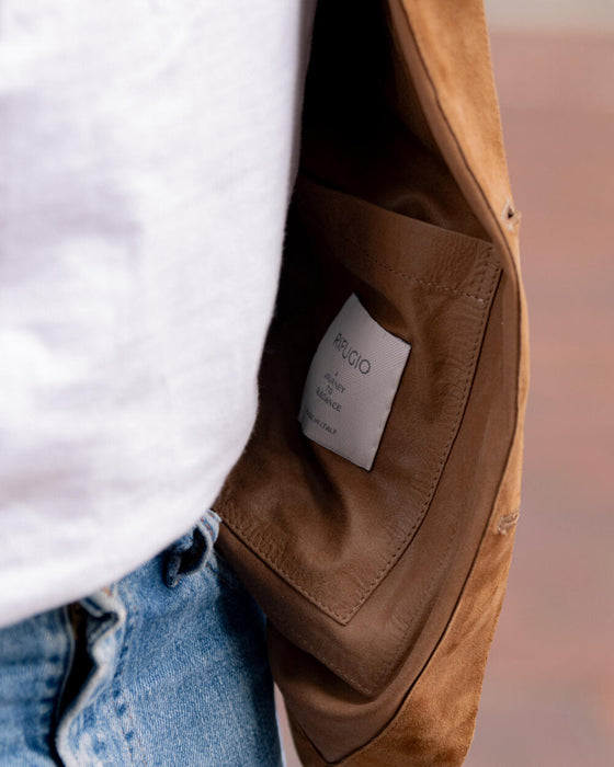 The Suede Overshirt