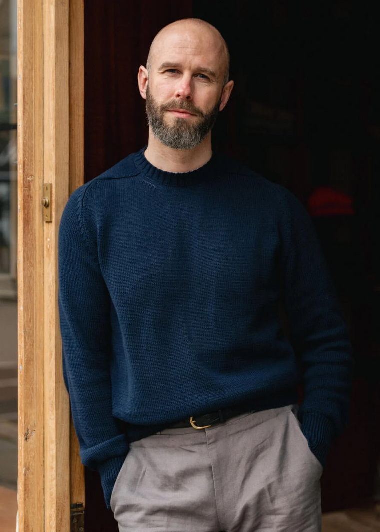 The Hand-Framed Cotton Sweater