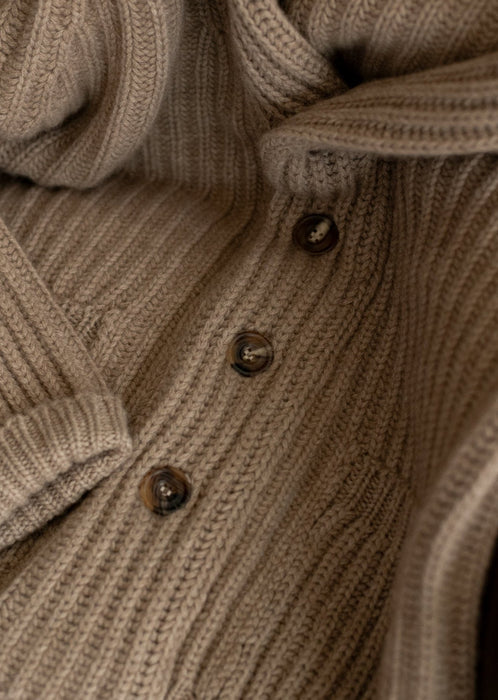 The Indulgent Shawl-Collar Cardigan