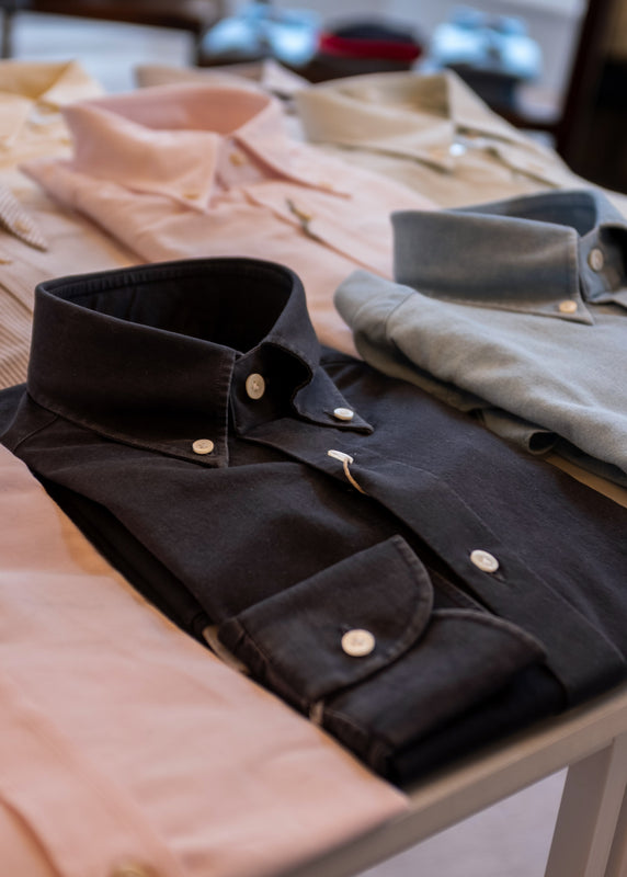 The Japanese Denim Shirt - Button Down Small / Black The Japanese Denim Shirt - Button Down Small / Black