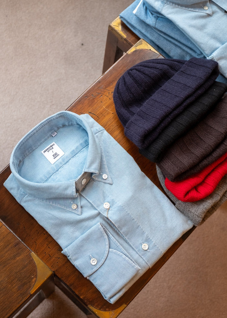 The Japanese Denim Shirt - Button Down