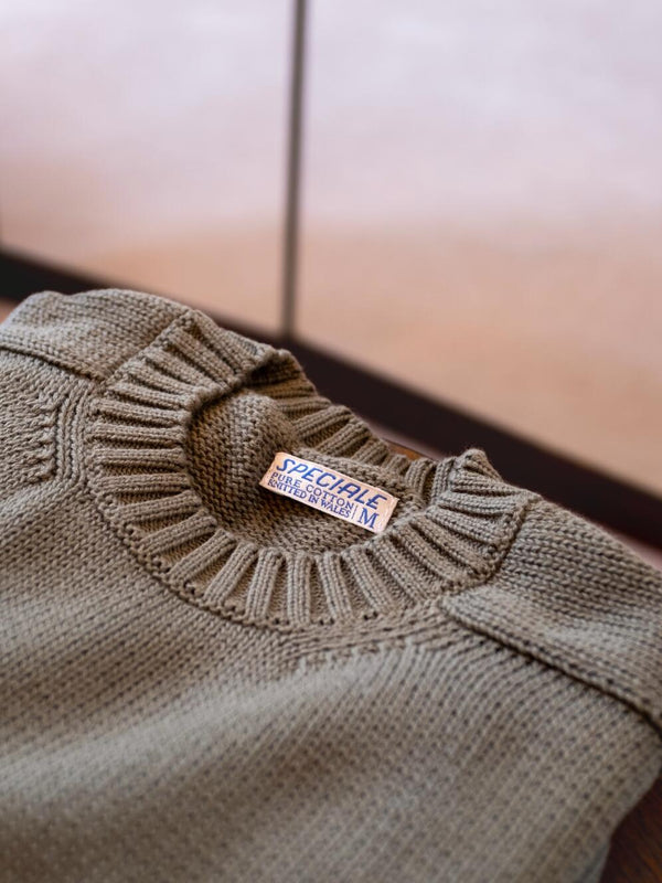 The Hand-Framed Cotton Sweater - MTO