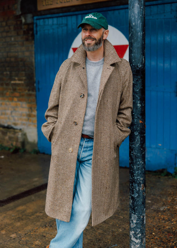 The Donegal Overcoat - Biscuit