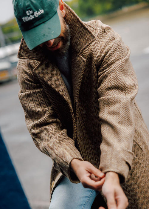 The Donegal Overcoat - Biscuit