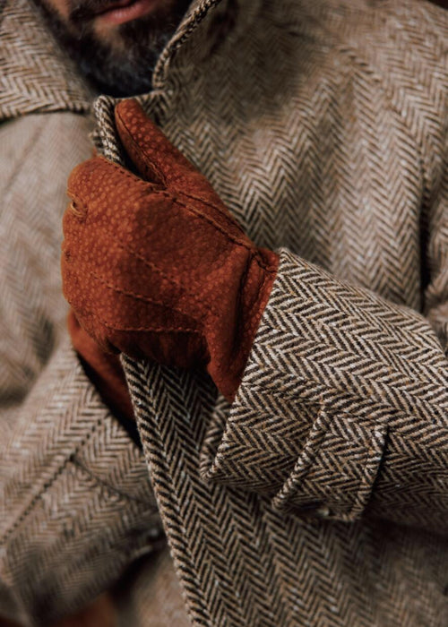 The Donegal Overcoat - Biscuit