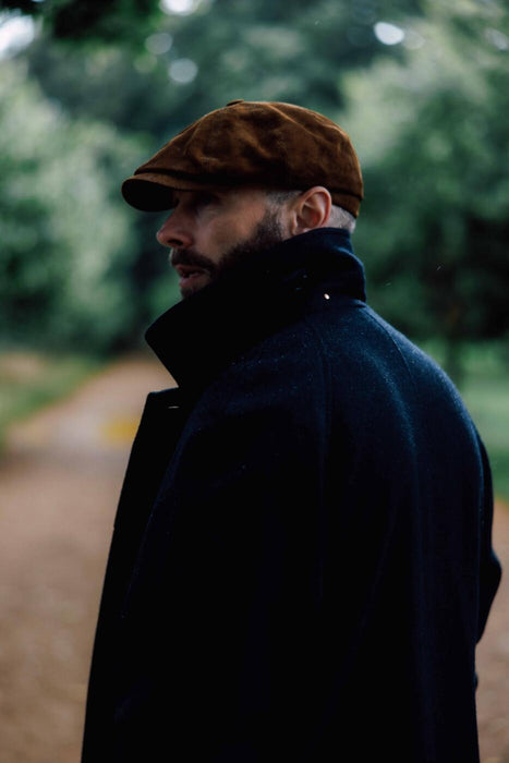 The Donegal Overcoat - Dark Navy