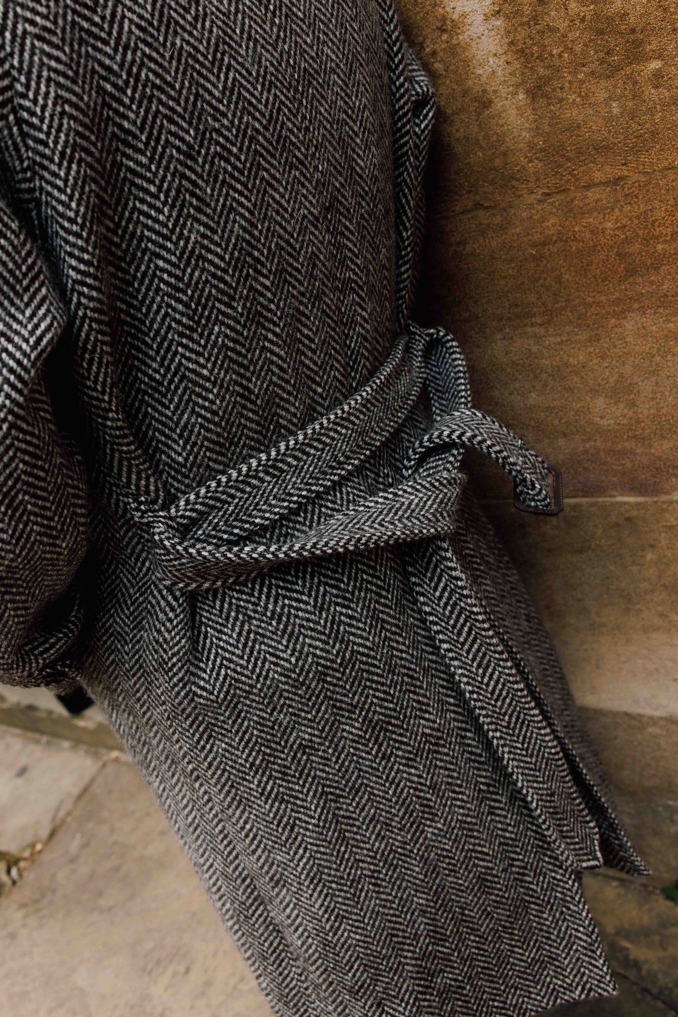 Vintage tweed overcoat on sale