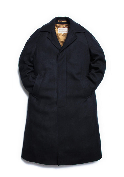 The Donegal Overcoat - Dark Navy