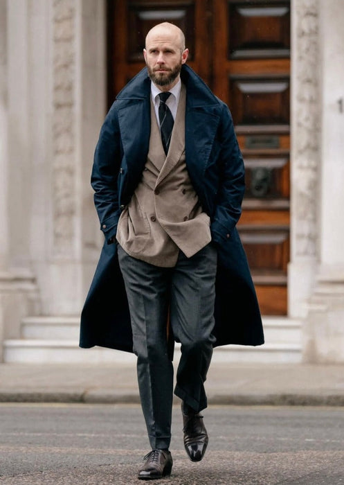 The Permanent Style trench coat - Navy