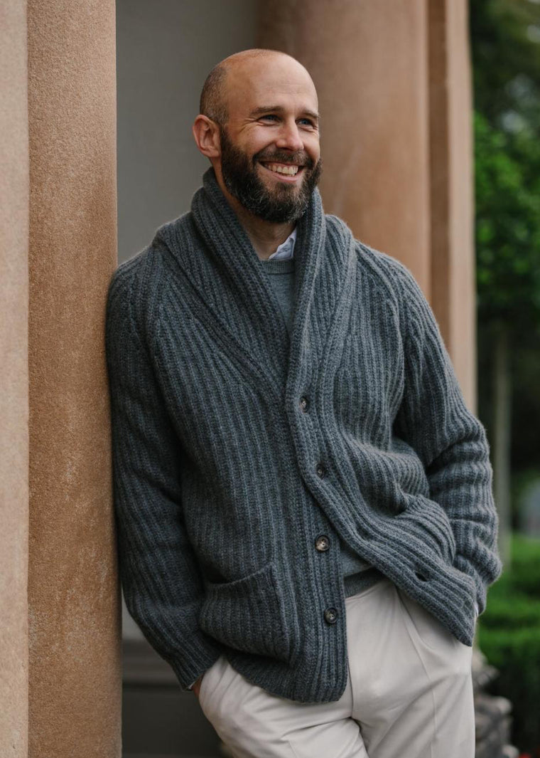 The Indulgent Shawl-Collar Cardigan