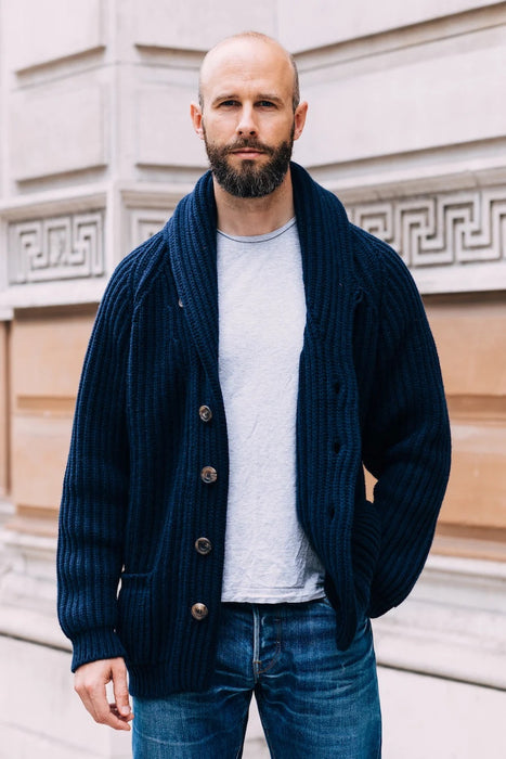 Pre-order: The Indulgent Shawl-Collar Cardigan