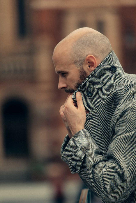 The Donegal Overcoat - Light Grey